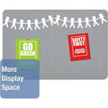 ACCO Quartet Oval Office Bulletin Board, QRT7684G