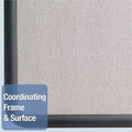 ACCO Quartet Contour Bulletin Board, QRT7693G