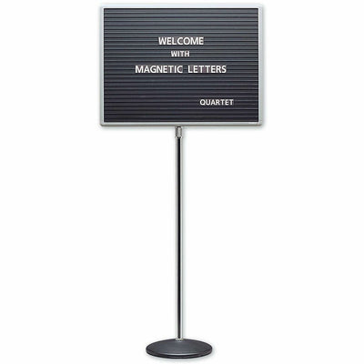 ACCO Quartet Single-Pedestal Letter Board, QRT7920M