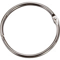 Officemate Loose-Leaf Book Rings, Silver, 100 / Box, OIC99703