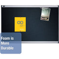 ACCO Quartet Prestige Embossed Foam Bulletin Board, QRTB344A