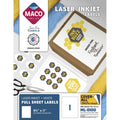 Chartpak Maco White Full-sheet Shipping Labels, 100 / Box, MACML0100
