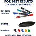 ACCO Quartet Porcelain Magenetic Whiteboard, QRTPPA406
