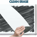 ACCO Quartet Porcelain Magenetic Whiteboard, QRTPPA406
