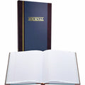 ACCO Wilson Jones S300 Record Ruled Account Journal, Blue, 7.25" Width x 11.75" Length, WLJS300-3-R