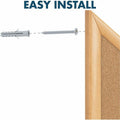 ACCO Quartet Standard Combination Whiteboard/Cork Bulletin Board, QRTS554