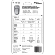 Texas Instruments TI503 SuperView Pocket Calculator, 1 Each