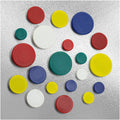 Officemate Heavy-Duty Assorted Magnets, Green, OIC92501