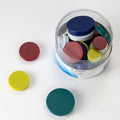 Officemate Heavy-Duty Assorted Magnets, Green, OIC92501
