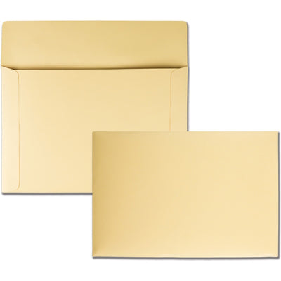 Quality Park K739 Index Flat File - Ungummed Flaps, Cameo, 100 / Box, QUA89606