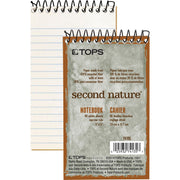 TOPS Second Nature Narrow Ruled Notebooks, 1 Each