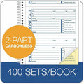 TOPS Telephone Message Book, White, 11" Width x 5.50" Length, TOP74620
