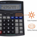 Victor 1190 Desktop Display Calculator, Black, VCT1190