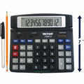 Victor 12004 Desktop Calculator, Black, VCT1200-4