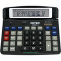 Victor 12004 Desktop Calculator, Black, VCT12004