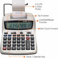 Victor 12082 Printing Calculator, White, VCT1208-2