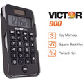 Victor 900 Handheld Calculator, Black, VCT900