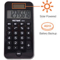 Victor 900 Handheld Calculator, Black, VCT900
