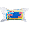 The Clorox S.O.S All Surface Scrubber Sponges, Blue, 1 Pack, CLO91028