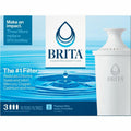 The Clorox Brita Replacement Water Filter for Pitchers, White, 1 Pack, CLO35503