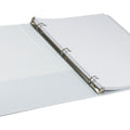 Samsill Earth's Choice Plant-based Durable View Binder, White, 8 1/2" Width x 11" Length, SAM18917