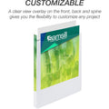 Samsill Earth's Choice Plant-based Durable View Binder, White, 8 1/2" Width x 11" Length, SAM18917
