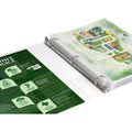 Samsill Earth's Choice Plant-based Durable View Binder, White, 8 1/2" Width x 11" Length, SAM18937