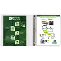 Samsill Earth's Choice Plant-based Durable View Binder, White, 8 1/2" Width x 11" Length, SAM18937