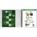 Samsill Earth's Choice Plant-based Durable View Binder, White, 8 1/2" Width x 11" Length, SAM18957
