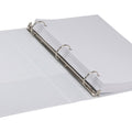Samsill Earth's Choice Plant-based Durable View Binder, White, 8 1/2" Width x 11" Length, SAM18957