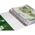 Samsill Earth's Choice Plant-based Durable View Binder, White, 8 1/2" Width x 11" Length, SAM18967