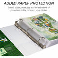 Samsill Earth's Choice Plant-based Durable View Binder, White, 8 1/2" Width x 11" Length, SAM18967