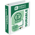 Samsill Earth's Choice Plant-based Durable View Binder, White, 8 1/2" Width x 11" Length, SAM18987