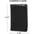 Samsill Regal Carrying Case (Wallet) Business Card - Black, SAM81220