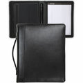 Samsill Regal Letter Pad Folio with Fastener, Black, 8 1/2" Width x 11" Length, SAM15540