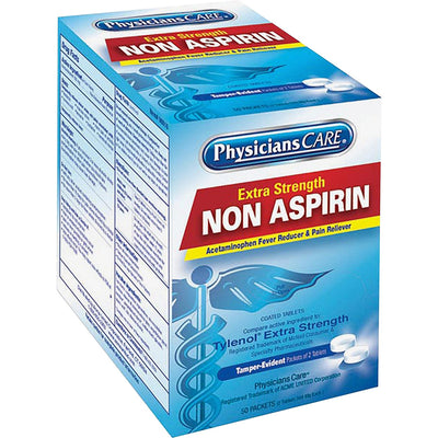 Acme United PhysiciansCare St. Vincent Acetaminophen Single Packets, 1 Box — view 1