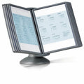 Durable Office Sherpa Motion Desk Reference System, Graphite Smoke, DBL5539-37