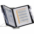 Durable Office InstaView Desktop Reference System, White, DBL561201