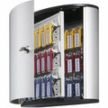 Durable Office 36 Key Brushed Aluminum Cabinet, Silver, DBL1952-23