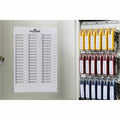 Durable Office 54 Key Brushed Aluminum Cabinet, Silver, DBL195323
