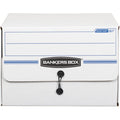 Fellowes Bankers Box Side-Tab File Storage Boxes, Blue, 12 / Carton, FEL00061