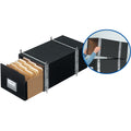 Fellowes Bankers Box Staxonsteel File Storage Drawer System - Letter, Black, 6 / Carton, FEL00511