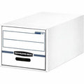 Fellowes Bankers Box Stor/Drawer - Legal, Blue, 6 / Carton, FEL00722