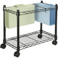 Fellowes High-Capacity Rolling File Cart, Black, FEL45081