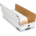 Fellowes Bankers Box Liberty Check and Form Boxes, Blue, 12 / Carton, FEL00006