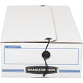 Fellowes Bankers Box Liberty Check and Form Boxes, Blue, 12 / Carton, FEL00009