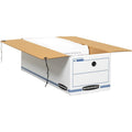 Fellowes Bankers Box Liberty Check and Form Boxes, Blue, 12 / Carton, FEL00018