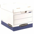 Fellowes Bankers Box DataPak Storage Box 14-7/8" x 11, Blue, 12 / Carton, FEL00648