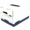 Fellowes Bankers Box R-Kive Offsite File Storage Box, Blue, 20 / Pack, FEL0077101