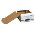 Fellowes Bankers Box Liberty Binder-Pak Storage Box, Blue, FEL48110